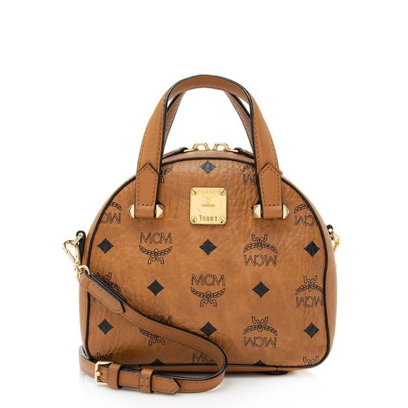 MCM Visetos Original Essential Mini Tote